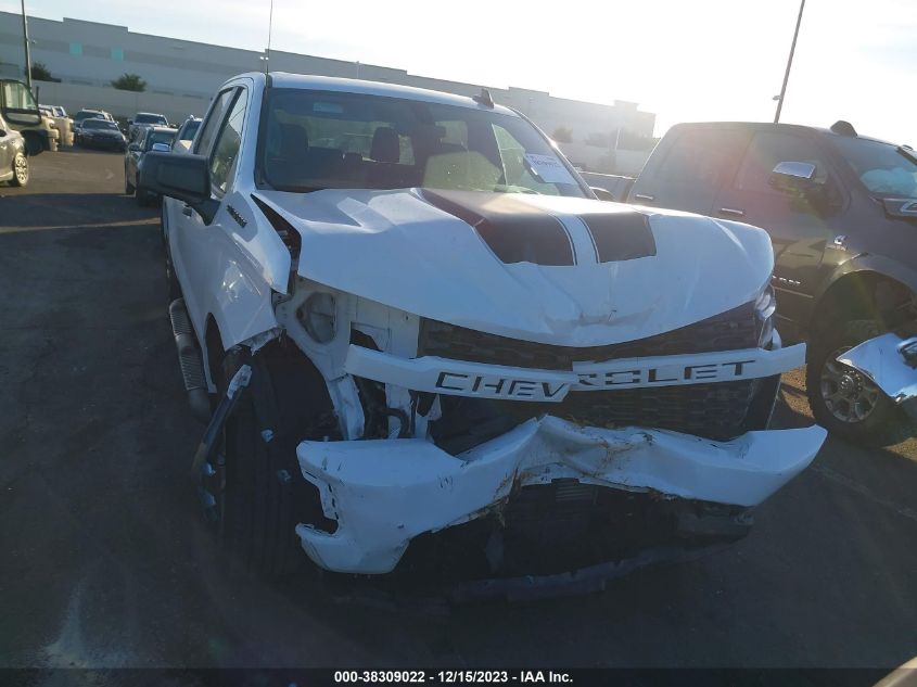 2022 CHEVROLET SILVERADO 1500 LTD 2WD  SHORT BED CUSTOM - 1GCPWBEK3NZ104004