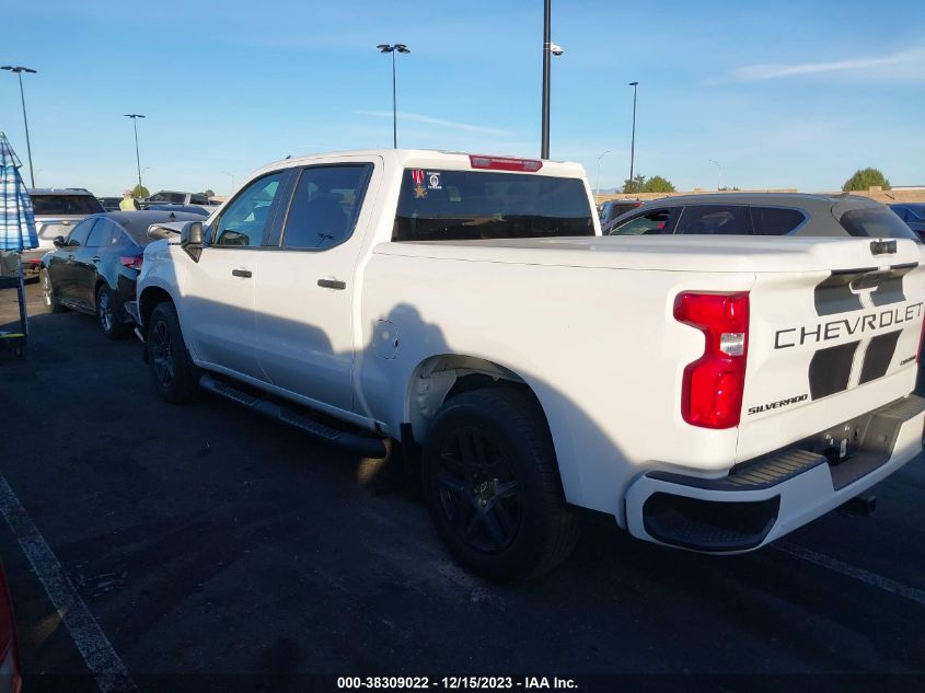2022 CHEVROLET SILVERADO 1500 LTD 2WD  SHORT BED CUSTOM - 1GCPWBEK3NZ104004