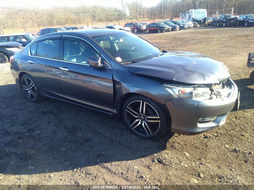 2013 HONDA ACCORD EX-L V-6 - 1HGCR3F84DA040844