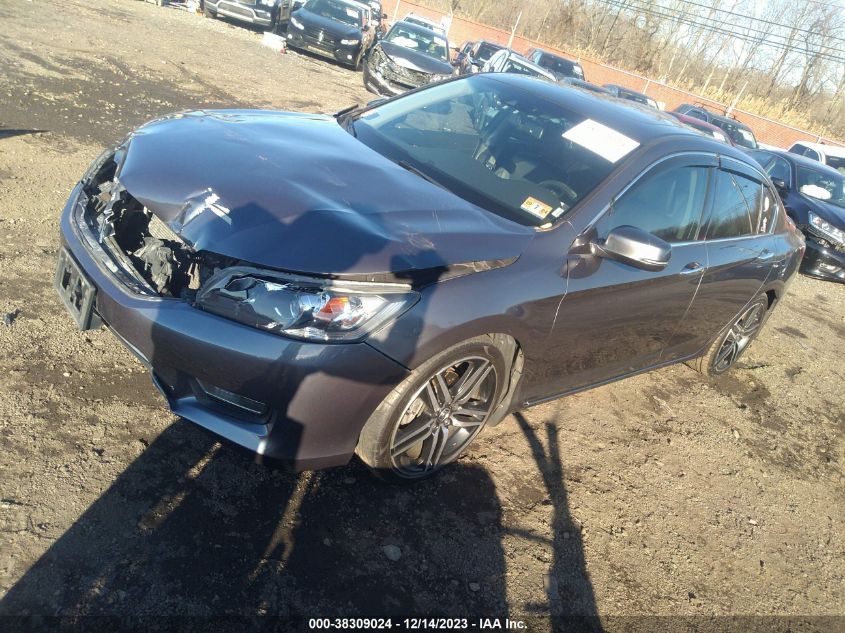 2013 HONDA ACCORD EX-L V-6 - 1HGCR3F84DA040844