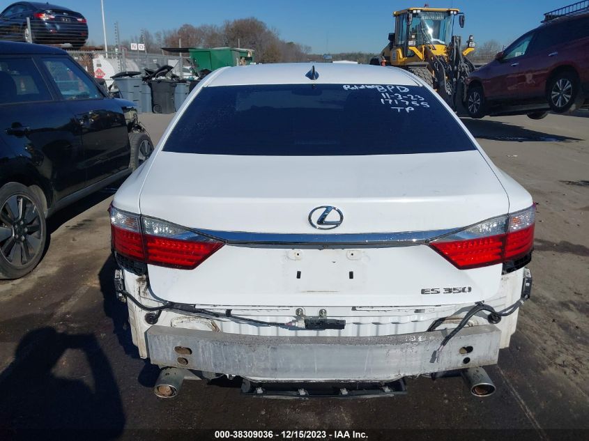 2015 LEXUS ES 350 CRAFTED LINE - JTHBK1GG7F2171755