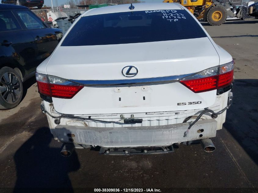 2015 LEXUS ES 350 CRAFTED LINE - JTHBK1GG7F2171755
