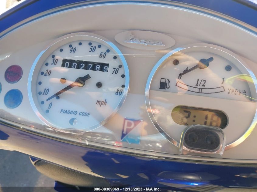 2002 VESPA M198F ZAPM198F725007012
