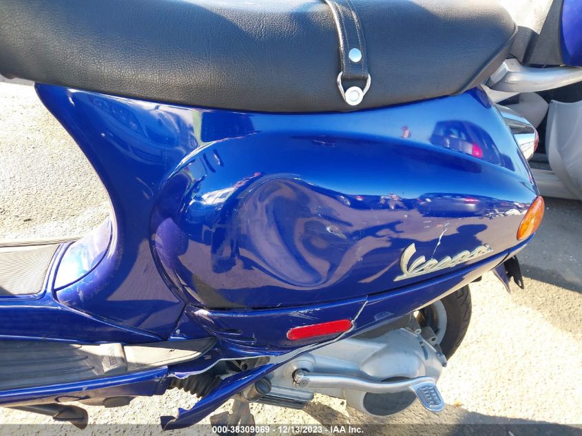 2002 VESPA M198F ZAPM198F725007012