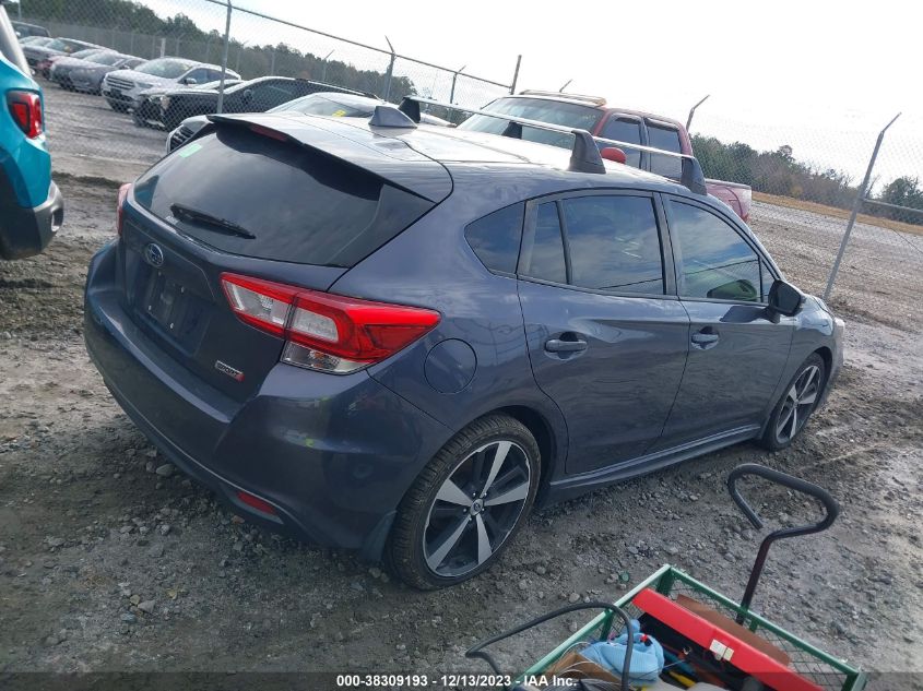 2017 SUBARU IMPREZA 2.0I SPORT - 4S3GTAL67H1744096