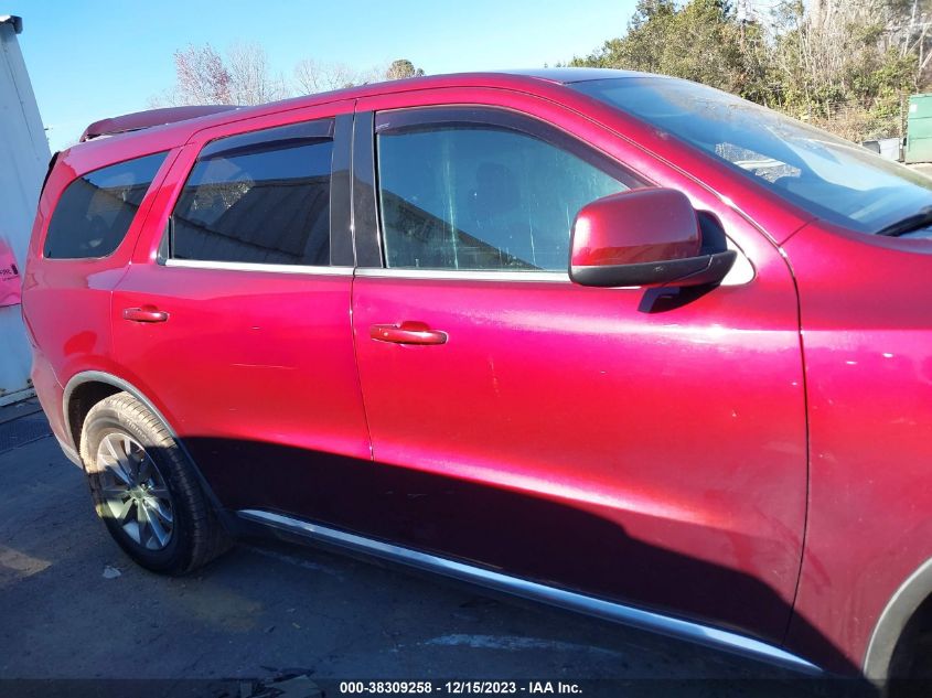 2017 DODGE DURANGO SXT - 1C4RDHAG2HC757708