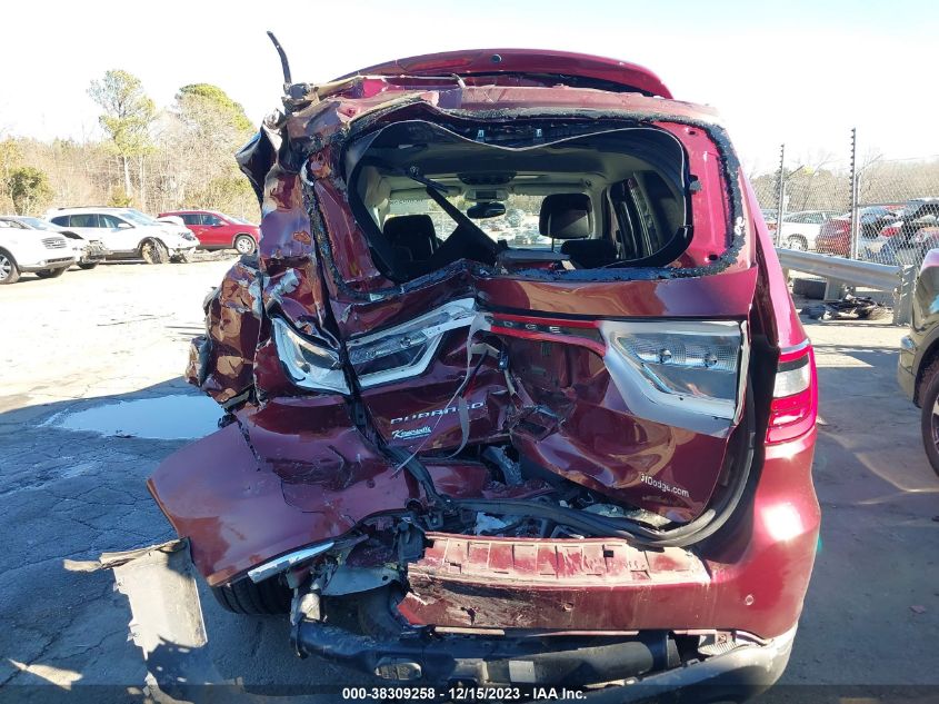 2017 DODGE DURANGO SXT - 1C4RDHAG2HC757708