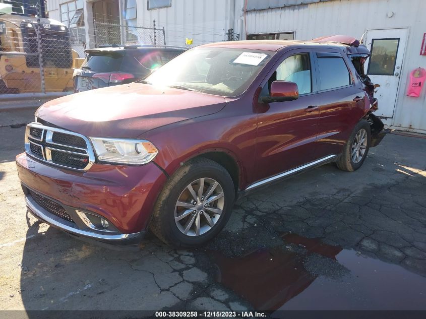 2017 DODGE DURANGO SXT - 1C4RDHAG2HC757708