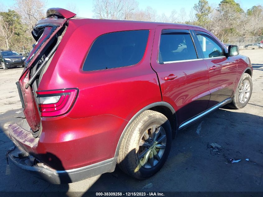 2017 DODGE DURANGO SXT - 1C4RDHAG2HC757708
