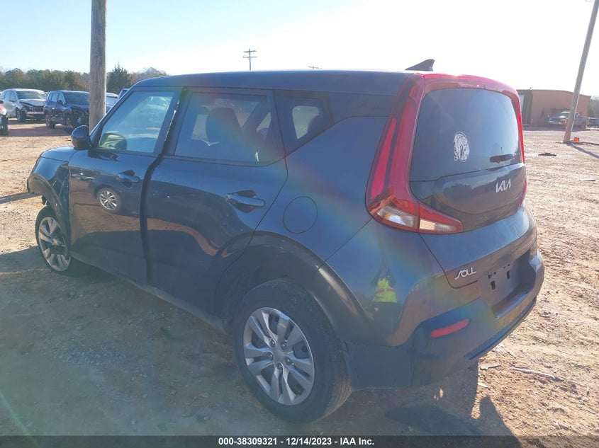 2022 KIA SOUL 2.0L I4   N(VIN: KNDJ23AU9N7811568
