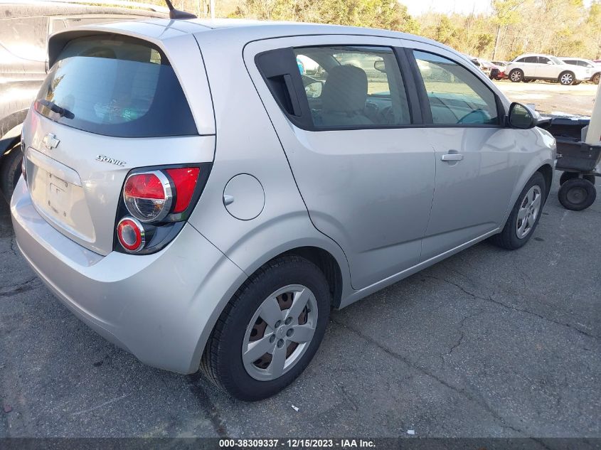 2014 CHEVROLET SONIC LS - 1G1JA6SH0E4121126