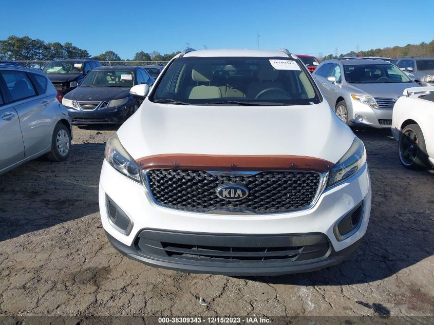 2016 KIA SORENTO 3.3L LX - 5XYPG4A51GG007183