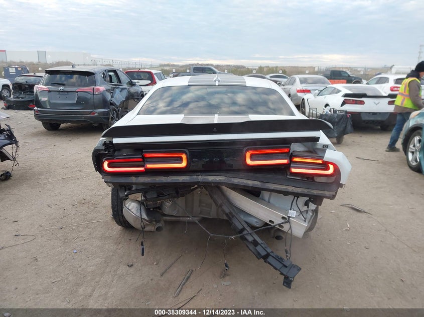 VIN 2C3CDZAG8NH163357 2022 DODGE CHALLENGER SXT