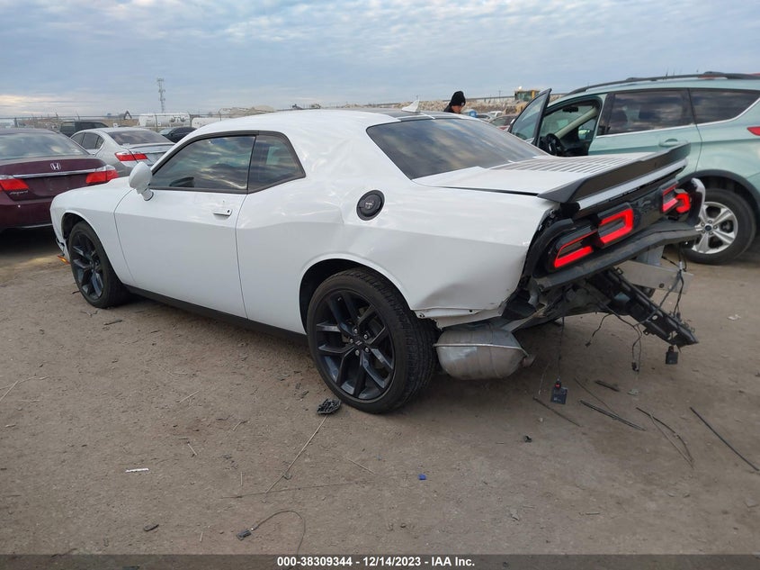 VIN 2C3CDZAG8NH163357 2022 DODGE CHALLENGER SXT