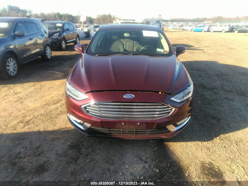 3FA6P0T90HR268693 | 2017 FORD FUSION