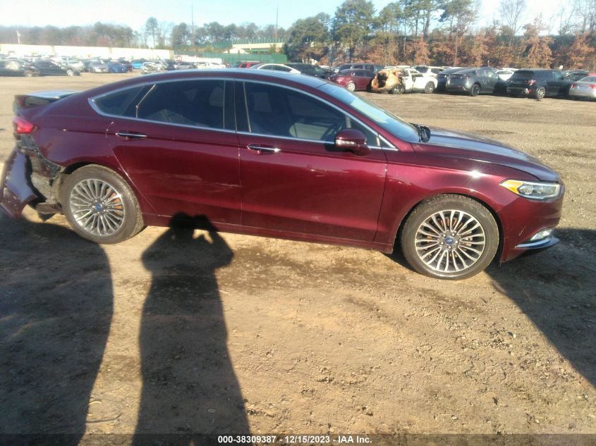 2017 FORD FUSION SE - 3FA6P0T90HR268693