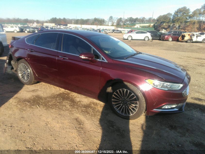 2017 FORD FUSION SE - 3FA6P0T90HR268693