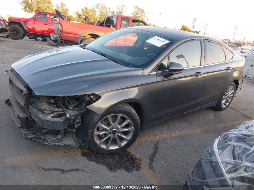 2017 FORD FUSION SE - 3FA6P0HD1HR343236