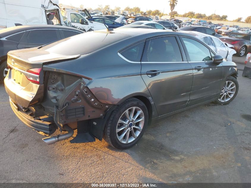 2017 FORD FUSION SE - 3FA6P0HD1HR343236