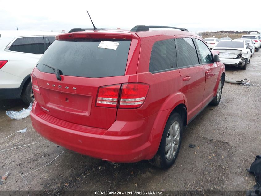 2018 DODGE JOURNEY SE - 3C4PDCAB1JT347698