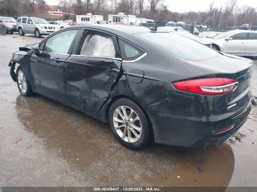 2020 FORD FUSION SE - 3FA6P0HD6LR172847