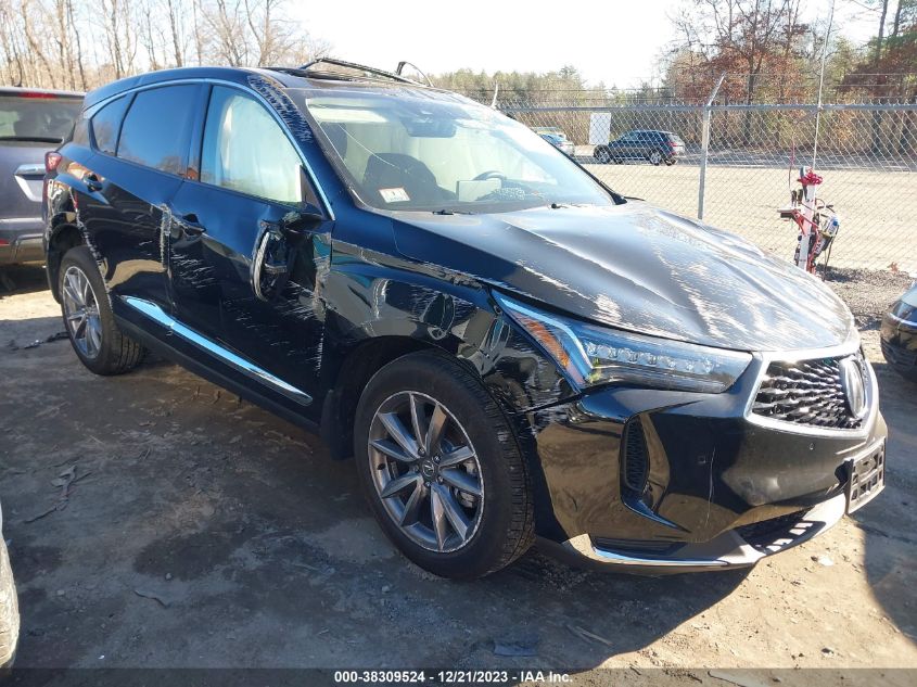 VIN: 5J8TC2H58PL008972 2023 ACURA RDX TECHNOLOGY