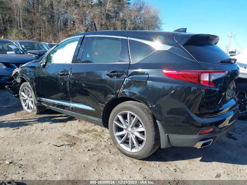 VIN: 5J8TC2H58PL008972 2023 ACURA RDX TECHNOLOGY