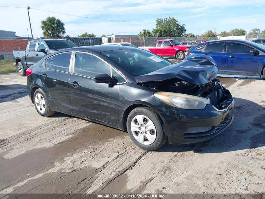 2015 KIA FORTE LX - KNAFK4A6XF5430660
