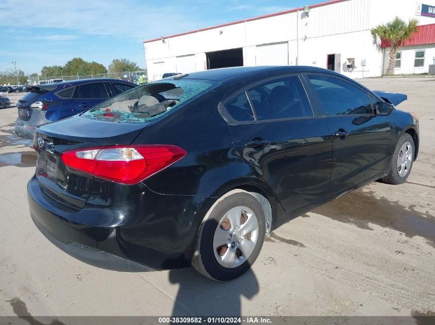 2015 KIA FORTE LX - KNAFK4A6XF5430660