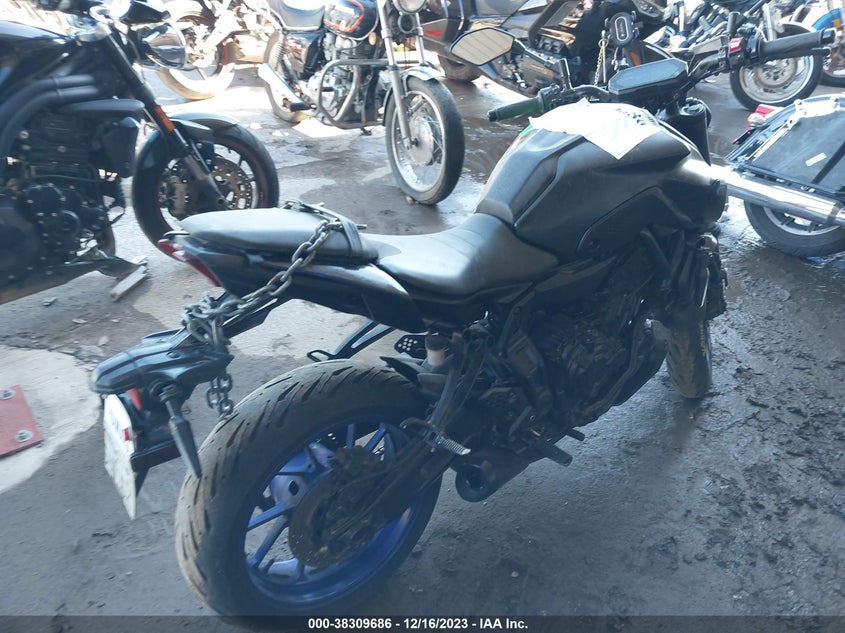 VIN JYARM32EXNA006620 2022 YAMAHA MT07