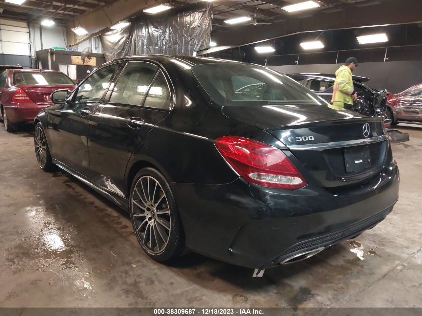 2017 MERCEDES-BENZ C 300 LUXURY/SPORT - 55SWF4JB5HU229155