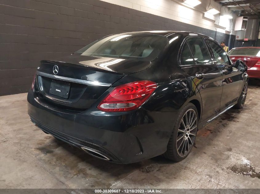 2017 MERCEDES-BENZ C 300 LUXURY/SPORT - 55SWF4JB5HU229155