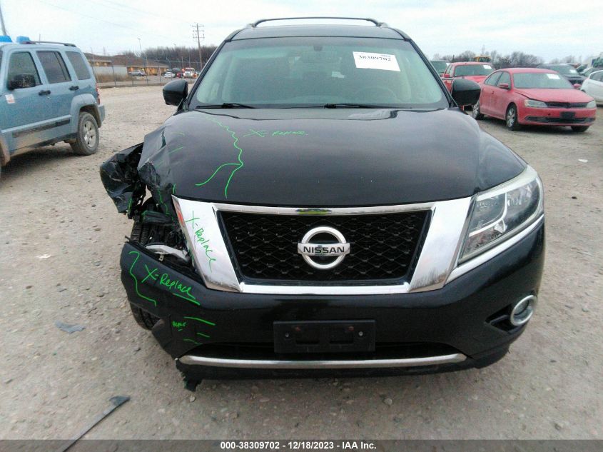 2015 NISSAN PATHFINDER PLATINUM - 5N1AR2MM9FC695309