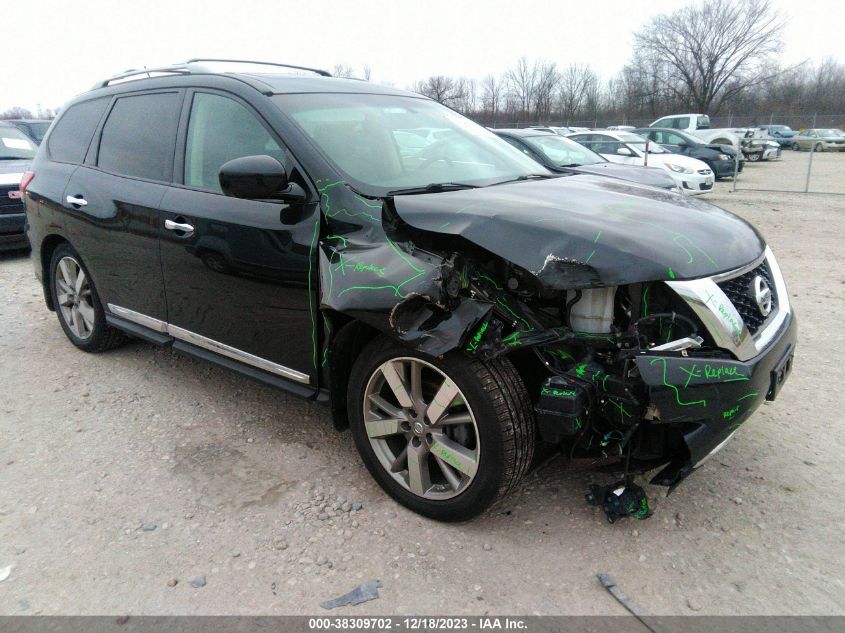 2015 NISSAN PATHFINDER PLATINUM - 5N1AR2MM9FC695309