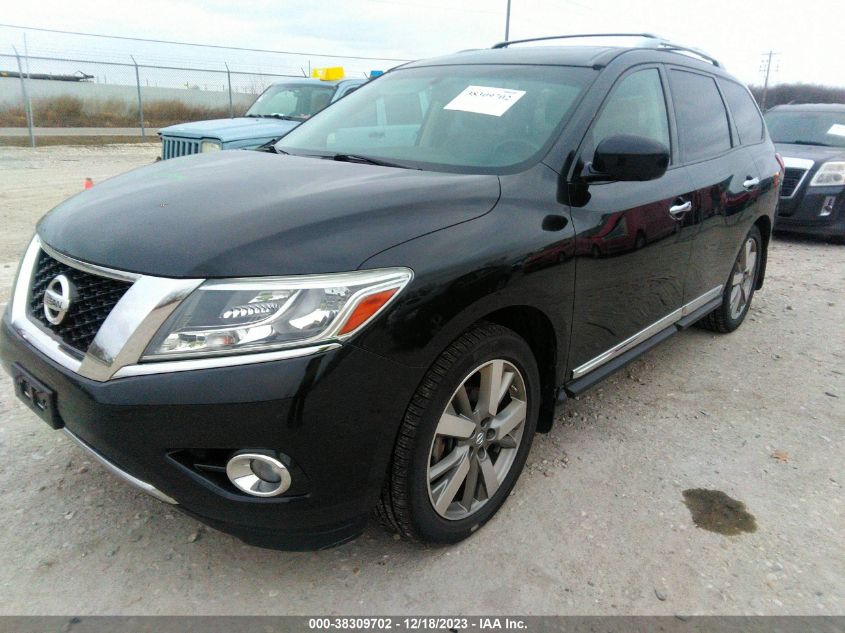 2015 NISSAN PATHFINDER PLATINUM - 5N1AR2MM9FC695309
