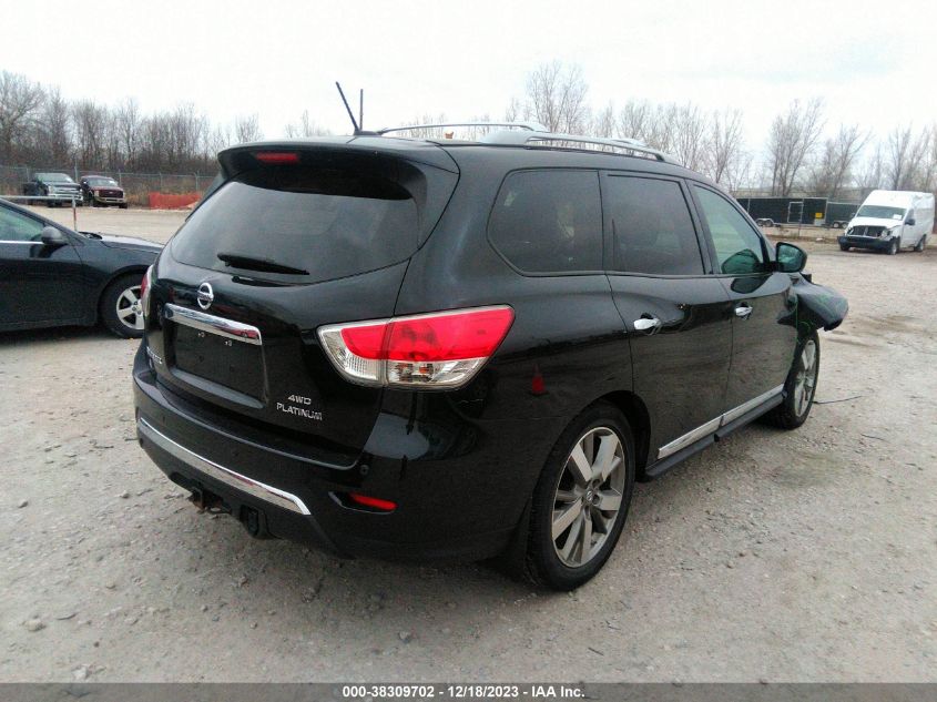 2015 NISSAN PATHFINDER PLATINUM - 5N1AR2MM9FC695309