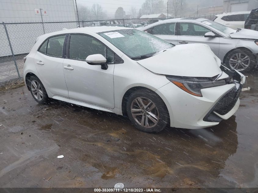 2019 TOYOTA COROLLA SE - JTNK4RBE4K3054036