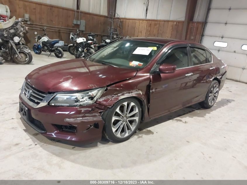 2014 HONDA ACCORD SPORT - 1HGCR2F53EA111761