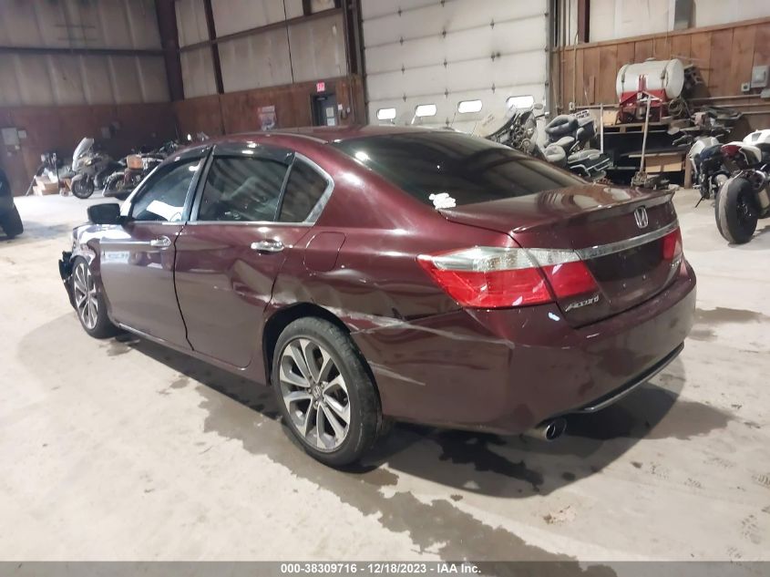2014 HONDA ACCORD SPORT - 1HGCR2F53EA111761