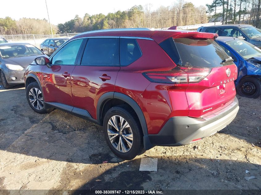 2021 NISSAN ROGUE SV - 5N1AT3BAXMC691069