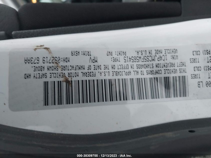 2015 JEEP CHEROKEE LATITUDE - 1C4PJMCS5FW565415