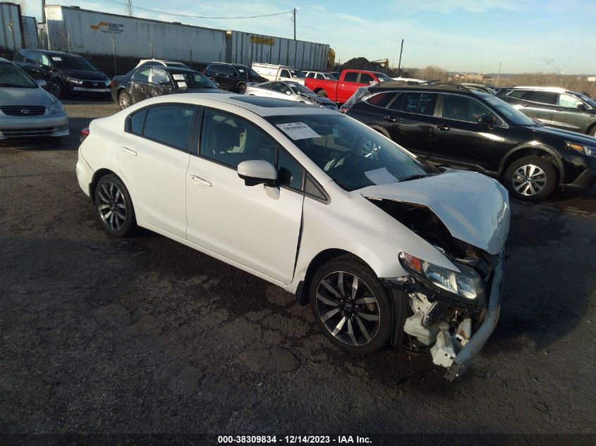 2015 HONDA CIVIC EX-L - 19XFB2F97FE251099