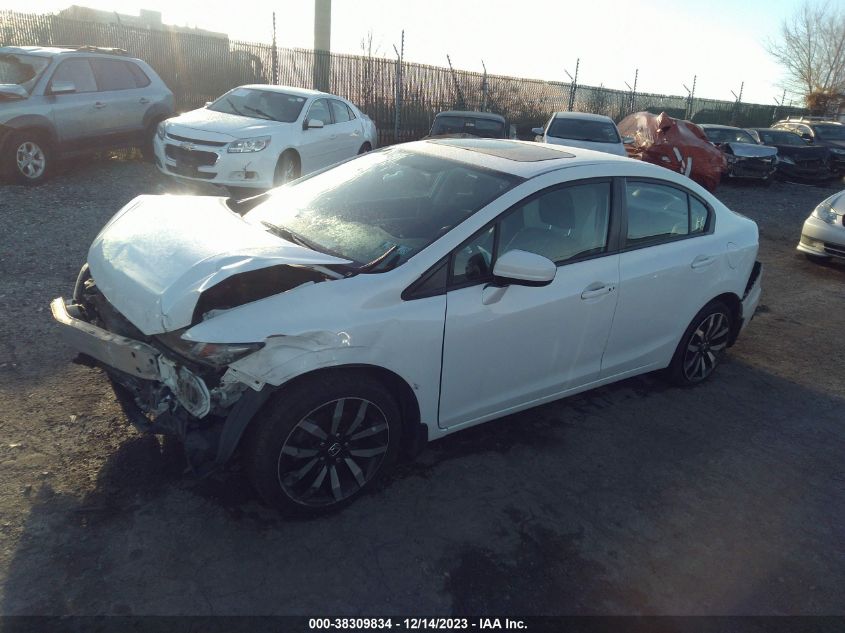 2015 HONDA CIVIC EX-L - 19XFB2F97FE251099