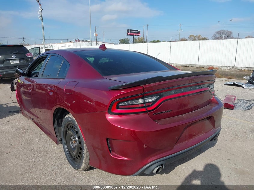 VIN 2C3CDXHG9MH581306 2021 DODGE CHARGER GT