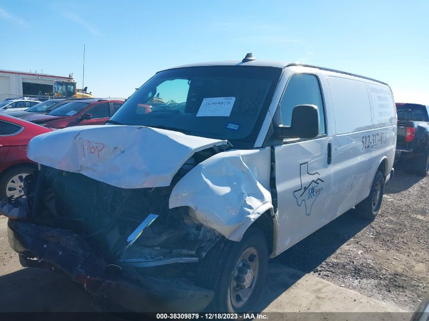 2018 CHEVROLET EXPRESS 2500 WORK VAN 1GCWGAFG7J1338328