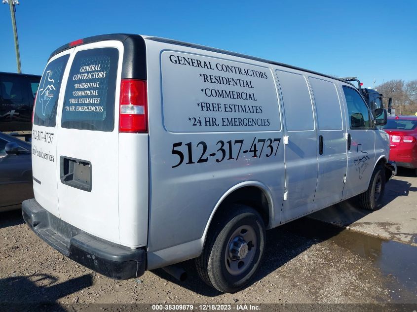 2018 CHEVROLET EXPRESS 2500 WORK VAN 1GCWGAFG7J1338328