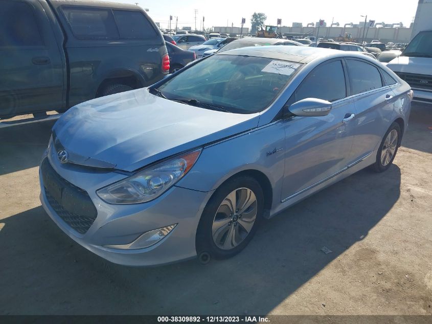 2014 HYUNDAI SONATA HYBRID LIMITED - KMHEC4A40EA106693