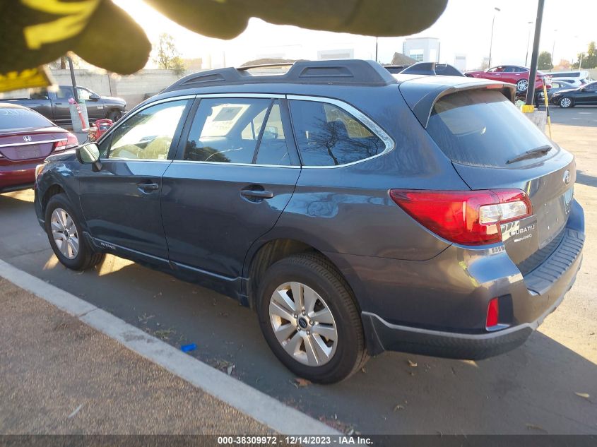2017 SUBARU OUTBACK 2.5I PREMIUM - 4S4BSACC8H3403860