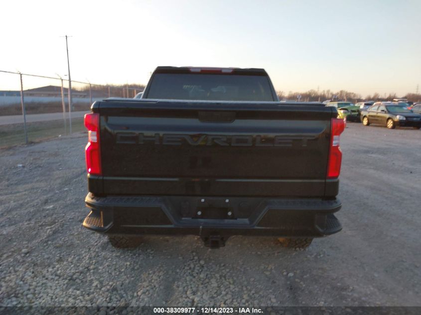 2022 CHEVROLET SILVERADO 1500 LTD 4WD  SHORT BED CUSTOM TRAIL BOSS 3GCPYCEKXNG186409