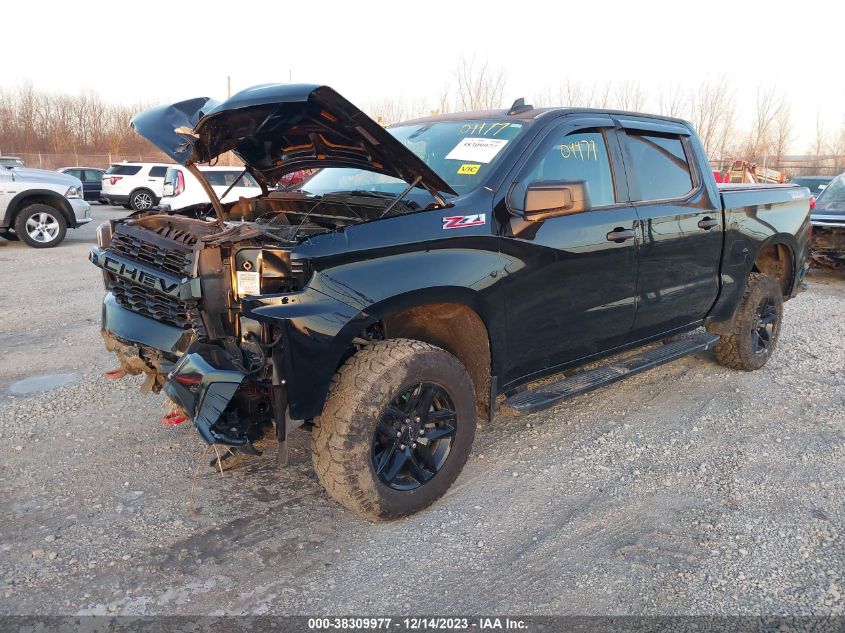 2022 CHEVROLET SILVERADO 1500 LTD 4WD  SHORT BED CUSTOM TRAIL BOSS 3GCPYCEKXNG186409